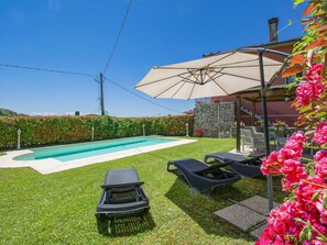 Plant, Sky, Flower, Shade, Outdoor Furniture, Grass, Building, Leisure, Landscape, Tints And Shades