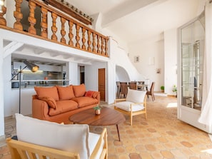 Furniture, Couch, Property, Table, Picture Frame, Wood, Interior Design, Chair, Orange, Living Room