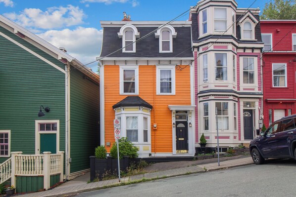 Most of St. John's was built in 1893 after the Great Fire of 1892. A little piece of history, this home is no exception. It is built in the Second Empire or "Southcott" style typical of this era. Parking on street available with provided pass.