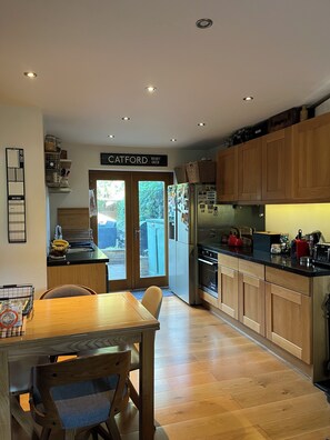 Kitchen, with extending table