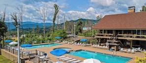 Chalet Village Clubhouse pools open from Memorial Day to Labor Day