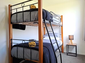 Single bunks in second bedroom