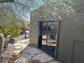 Entry to the casita.