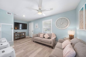 This is the main living room area of the home