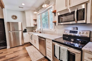 Overview of the kitchen