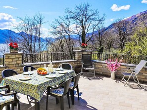 Cloud, Sky, Table, Furniture, Chair, Nature, Plant, Flowerpot, Outdoor Table, Outdoor Furniture