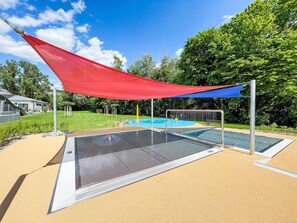 Tempo Libero, Shade, Netto, Piscina, Erba Sintetica