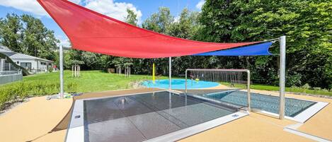Loisir, Ombre, Net, Piscine, Gazon Artificiel