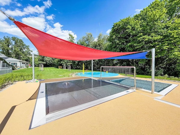 Leisure, Shade, Net, Swimming Pool, Artificial Turf