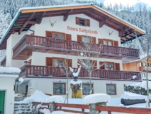 Schnee, Einfrieren, Winter, Gebirge, Hütte, Bergstation, Alpen, Glazialmorphologie, Bergdorf, Balkon