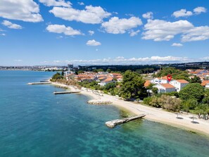 Wasser, Himmel, Wolke, Wasservorräte, Blau, Azurblau, Gebäude, Küsten Und Ozeanische Forms, See, Strand