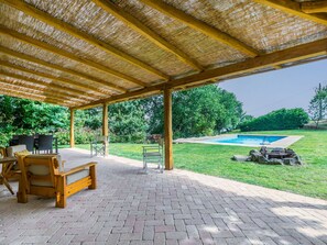Plant, Property, Furniture, Building, Nature, Table, Shade, Outdoor Furniture, Architecture, Leisure