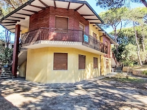 Domicile, Balcon, Ombre, Porche, Conception, Hacienda, Structure En Plein Air