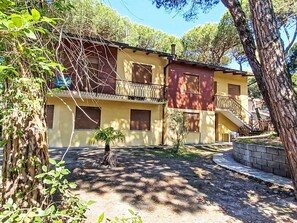 Domicile, Chalet, Biens, Ombre, Jardin, Arrière-Cour, Cour, Hacienda, Aménagement Paysager, Batiments Jardin