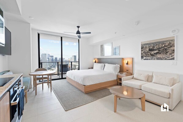 Take the elevator and step into a haven of comfort and style!