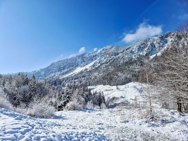 Snow, Blue, Winter, Mountainous Landforms, Mountain, Branch, Mountain Range, Terrain, Geological Phenomenon, Highland
