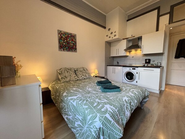 sleeping area