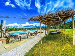 Cloud, Water, Sky, Plant, Property, Azure, Natural Landscape, Shade, Body Of Water, Leisure