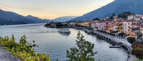 Sky, Mountainous Landforms, Water, Body Of Water, Mountain, Cloud, Hill, Mountain Range, Highland, Waterway