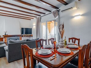 Sky, Table, Property, Furniture, Building, Plant, Chair, Window, Outdoor Table, Tableware