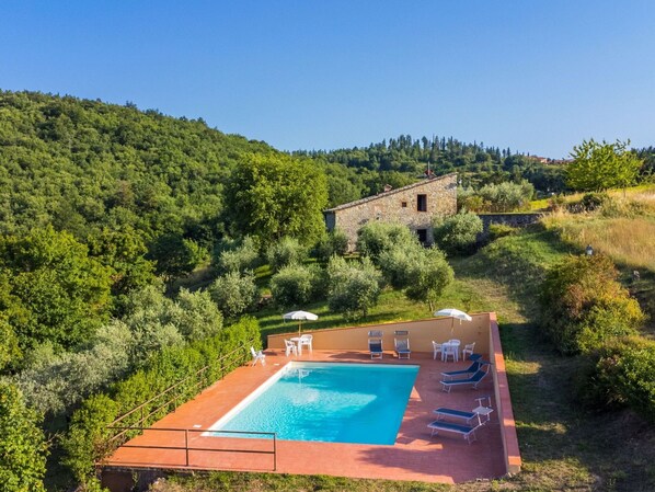 Ciel, L'Eau, Plante, Propriété, La Nature, Bâtiment, Bleu Azur, Paysage Naturel, Arbre, Piscine