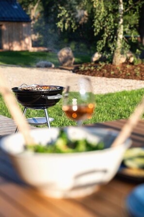 Plant, Tableware, Food, Furniture, Chair, Dishware, Table, Tree, Grass