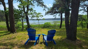 Beautiful tidal marsh views at high tide