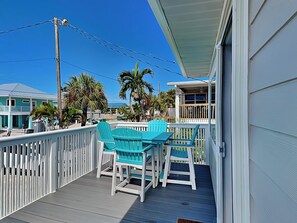 Porch View + Outdoor Dining