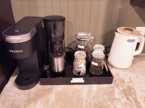 Kaffe och/eller kaffebryggare