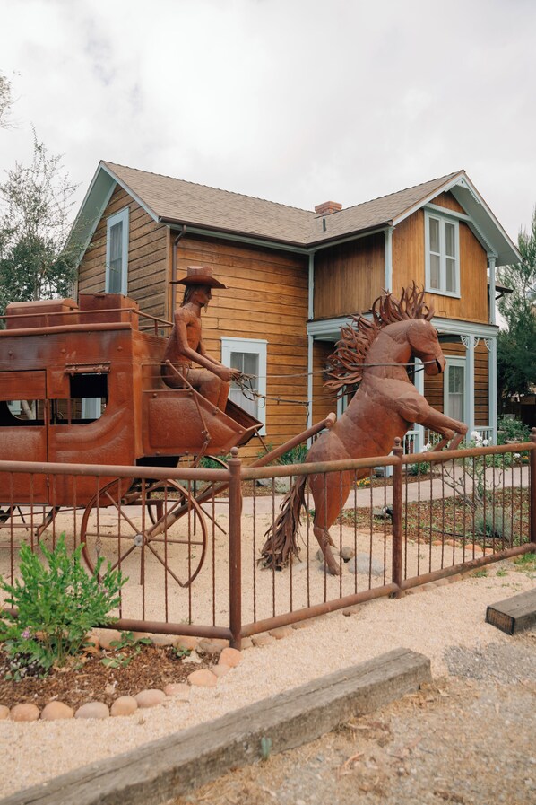 A historic Los Alamos haven blending charm and modern comforts for any getaway.