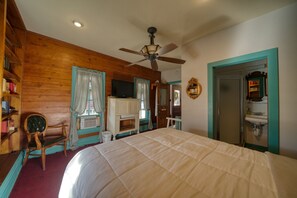 Queen Bedroom + Seating Area