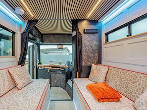 Living area | Phoenix Star Bus, Goodrington, near Paignton