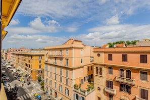 Vue depuis lâhĂ©bergement
