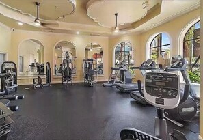 Fitnessbereich