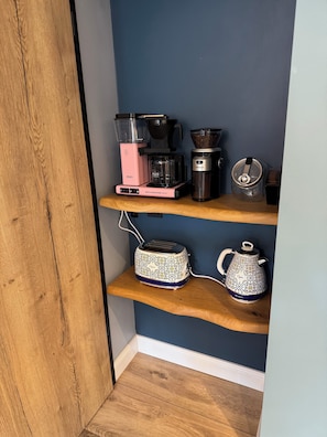 Kaffe och/eller kaffebryggare