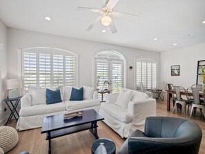 Living Area with Sofa Sleeper
