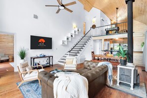 Open concept living area