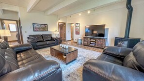The open-concept living area that seamlessly combines luxury and relaxation