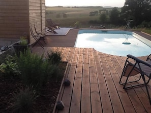 Swimming pool view