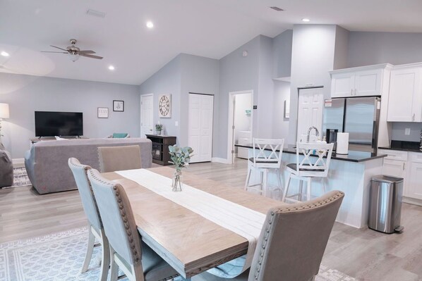 Enjoy the open floor!