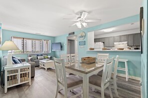 Sit together and enjoy a home cooked meal and chat about your fun-filled day!