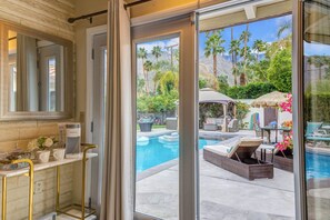 Master Bedroom Views and Coffee Cart
