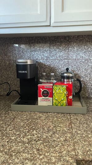 Kaffe och/eller kaffebryggare