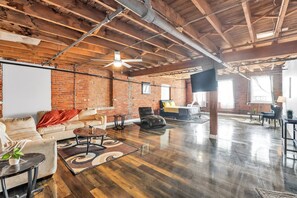 Indoors, Architecture, Building, House, Loft