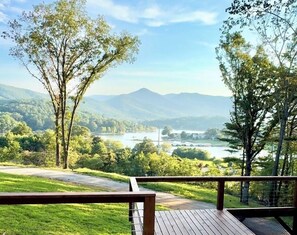 Dome Deck View of Lake Chatuge & Mtns.