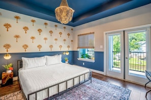 Your personal sanctuary. King-sized comfort, a private balcony, and endless relaxation.