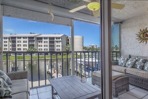 Living Space opens up to a lovely Screened In Lanai