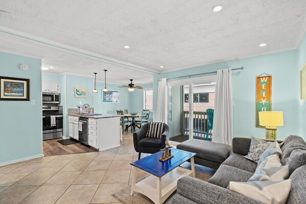 Find a comfortable spot for some good conversation.