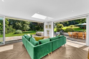 A lounge area at Garden Cottage, Cheshire