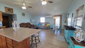 View of Living Area from front door